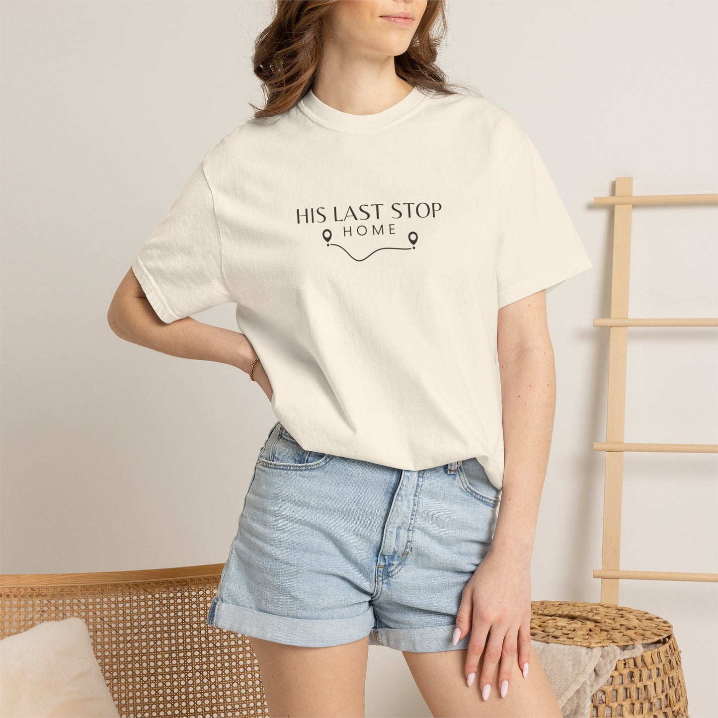 His Last Stop Home Graphic Tee