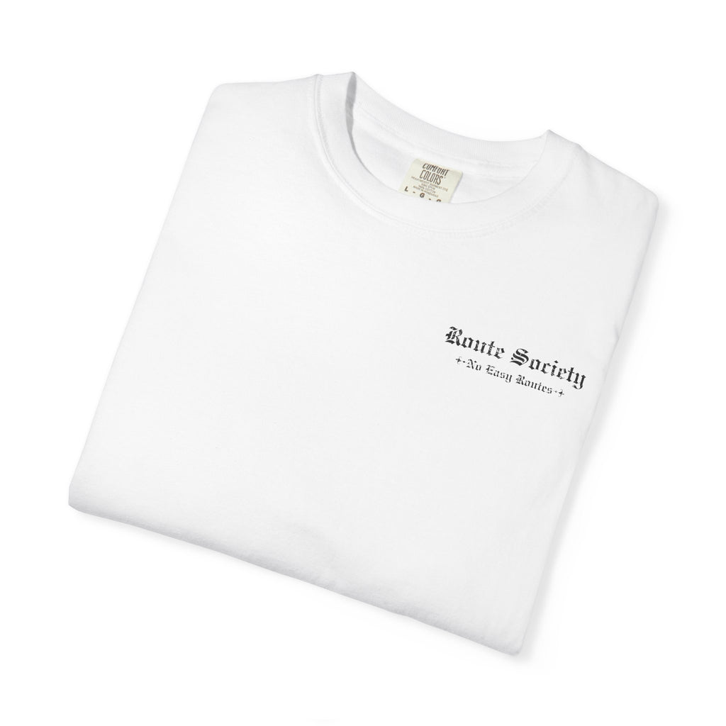 No Easy Routes Graphic Tee | Route Society Delivery Driver Shirt