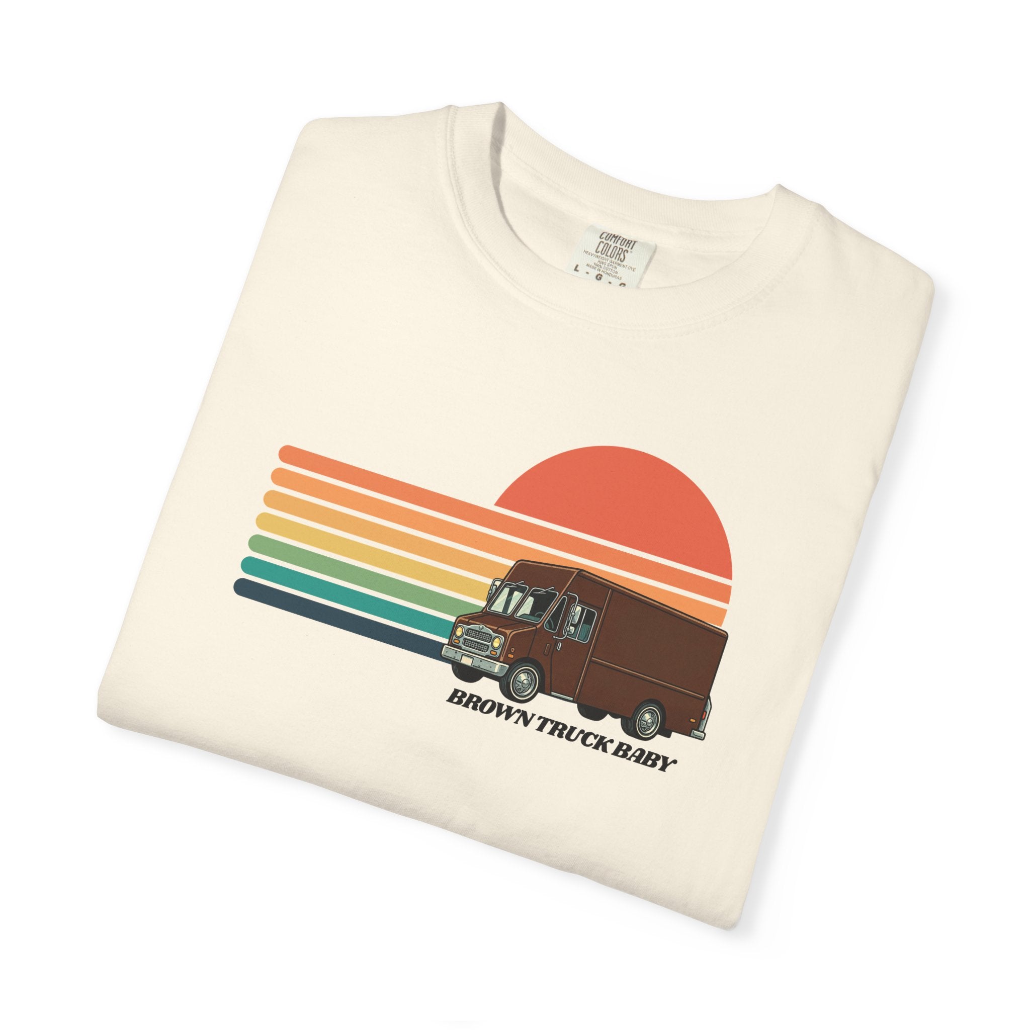 Retro Brown Truck Baby