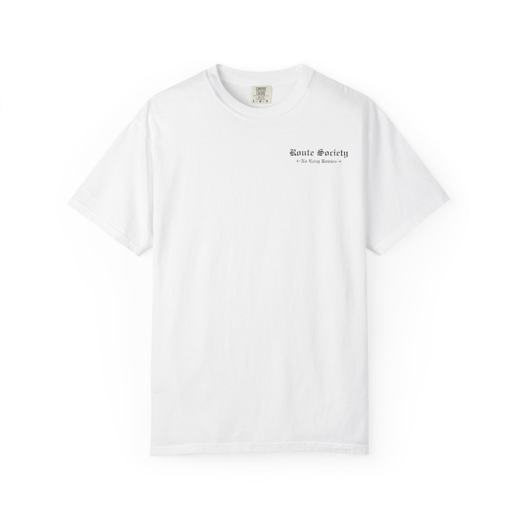No Easy Routes Graphic Tee | Route Society Delivery Driver Shirt