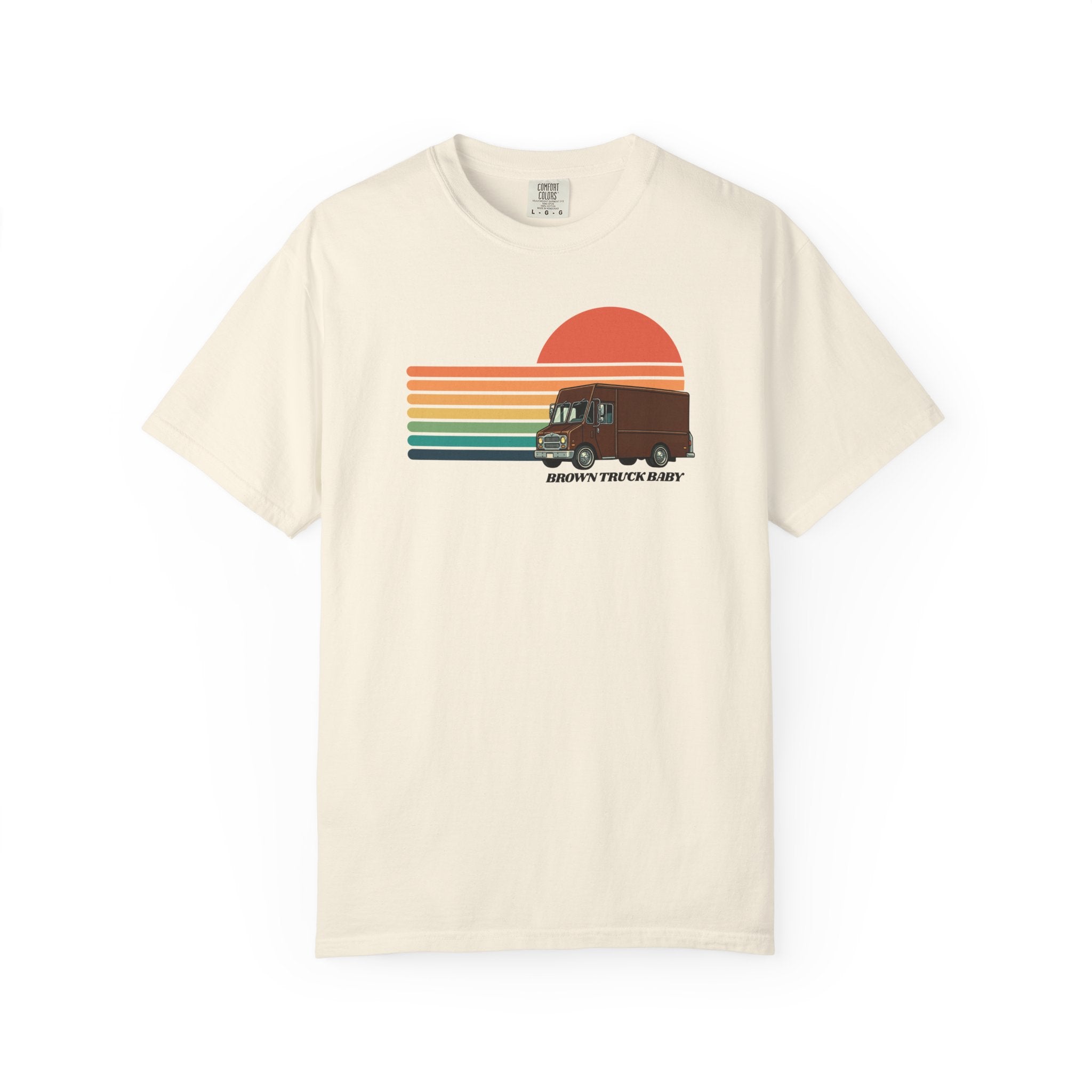 Retro Brown Truck Baby