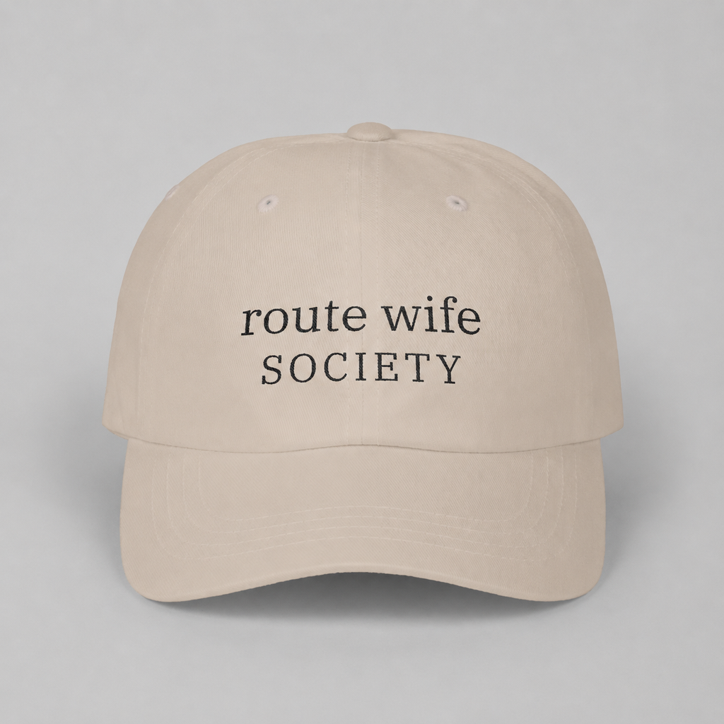 Route Wife Society Neutral Baseball Cap